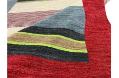 Kolorowy 100% wełniany dywan Gabbeh Handloom 170x240cm 