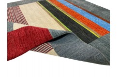 Kolorowy 100% wełniany dywan Gabbeh Handloom 170x240cm 