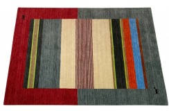 Kolorowy 100% wełniany dywan Gabbeh Handloom 170x240cm 