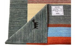 Kolorowy 100% wełniany dywan Gabbeh Handloom 170x240cm 