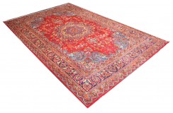 Klasyczny perski dywan Tebriz z Iranu 200x300cm czerwony