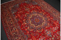 Klasyczny perski dywan Tebriz z Iranu 200x300cm czerwony