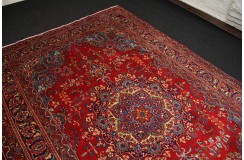 Klasyczny perski dywan Tebriz z Iranu 200x300cm czerwony