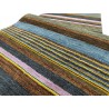 Kolorowy wełniany chodnik w pasy - Gabbeh 80x300cm Indie