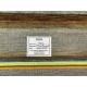 Kolorowy 100% wełniany dywan Gabbeh w pasy chodnik 80x300cm