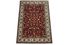 Klasyczny dywan z perskim wzorem wełna 160x230cm gęsty