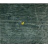 Gładki 100% wełniany dywan Gabbeh Handloom Loribaft zielony 170x240cm
