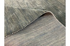 Gładki 100% wełniany dywan Gabbeh Handloom Loribaft zielony 170x240cm