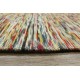 Luksusowy płasko tkanu dywan BRINKER CARPETS Wood Wall Multi wełna filcowana 160x230cm kolorowy