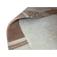 Welniany ręcznie tkany dywan Nepal Premium beżowy 120x180cm