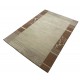 Welniany ręcznie tkany dywan Nepal Premium beżowy 170x240cm