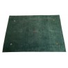 Gładki 100% wełniany dywan Gabbeh Handloom Loribaft zielony 170x240cm