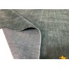 Gładki 100% wełniany dywan Gabbeh Handloom Loribaft zielony 170x240cm