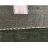 Gładki 100% wełniany dywan Gabbeh Handloom Loribaft zielony 170x240cm