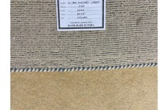 Gładki 100% wełniany dywan Gabbeh Handloom Loribaft beżowy 170x240cm