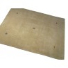 Gładki 100% wełniany dywan Gabbeh Handloom Loribaft beżowy 170x240cm