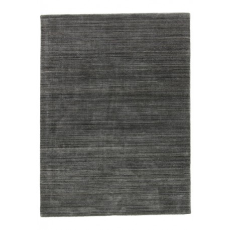 Gładki dywan Gabbeh Brinker Carpets Palermo Casle Grey 240x340cm wełna wiskoza