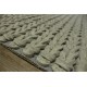 Luksusowy dywan Montèl Miro 170x230cm 100% wełna owcza filcowana warkocze szary