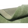 Dywan Brinker Carpets Oyester w pasy zielony z połyskiem 100% wiskoza
