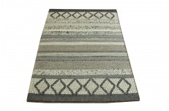 Luksusowy dywan Brinker Carpets 170x230cm 100% wełna owcza filcowana zaplatany