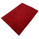 Czerwony ekskluzywny dywan Gabbeh Loribaft Indie 140x200cm 100% wełniany