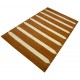 Brązowy nowoczesny dywan RUG COLLECTION do salonu 100% wełniany 150x240cm Indie