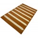 Brązowy nowoczesny dywan RUG COLLECTION do salonu 100% wełniany 150x240cm Indie