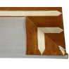 100% wełna gruby dywan z Indii 150x240cm design do salonu brązowy