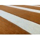 Brązowy nowoczesny dywan RUG COLLECTION do salonu 100% wełniany 150x240cm Indie