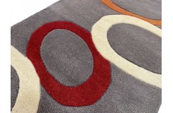 100% wełna gruby dywan chodnik z Indii 65x185cm design