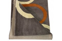 100% wełna gruby dywan chodnik z Indii 65x185cm design