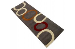 100% wełna gruby dywan chodnik z Indii 65x185cm design
