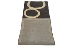 100% wełna gruby dywan chodnik z Indii 65x185cm design