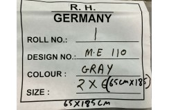 100% wełna gruby dywan chodnik z Indii 65x185cm design
