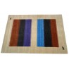 100% wełna dywan loribaft gabbeh z indii 170x240cm w pasy