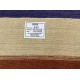 Ekskluzywny dywan Gabbeh Loribaft w pasy Indie 170x240cm 100% wełniany beżowy, kolorowy