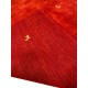 Gładki 100% wełniany dywan Gabbeh Loribaft czerwony 200x300cm delikatne motywy zwierzęce