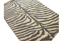 100% wełna gruby dywan z Indii 120x180cm Zebra designerski deseń