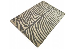 100% wełna gruby dywan z Indii 120x180cm Zebra designerski deseń