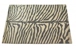 100% wełna gruby dywan z Indii 120x180cm Zebra designerski deseń