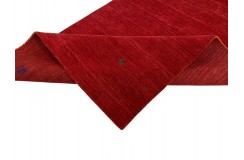 Czerwony ekskluzywny dywan Gabbeh Loribaft Indie 170x240cm 100% wełniany