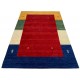 Kolorowy czerwony ekskluzywny dywan Gabbeh Loribaft Indie 170x240cm 100% wełniany