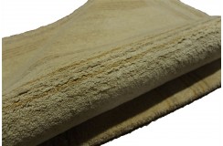 100% wełna gruby dywan Gabbeh Indie Luksusowy 70x140cm beżowy