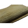 100% wełna gruby dywan Gabbeh Indie Luksusowy 70x140cm beżowy
