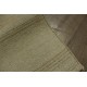Nowoczesny piękny beżowy wełniany dywan gabbeh z Indii 70x140cm ręczny