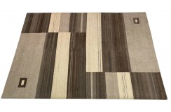 Dywan NEPAL Premium z Indii ręcznie tkany 170x240m wełna geometryczny