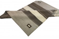 Dywan NEPAL Premium z Indii ręcznie tkany 170x240m wełna geometryczny