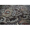 Klasyczny dywan z perskim wzorem wełna 250x350cm ornamenty kwiatowe