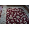 Klasyczny dywan z perskim wzorem wełna 250x300cm ornamenty kwiatowe