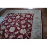 Klasyczny dywan z perskim wzorem wełna 250x300cm ornamenty kwiatowe